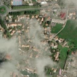 Vue satellite de Camping Les Berges du Canal à Cers