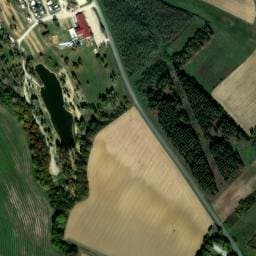 Vue satellite de Camping aux quatre vues à Saint-Papoul