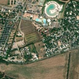 Vue satellite de Aire de Vias à Cers