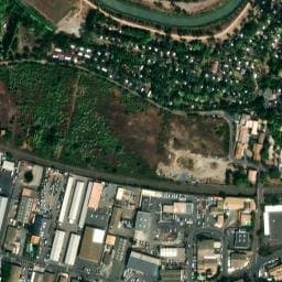 Vue satellite de La Palmeraie à Marseillan