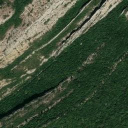 Vue satellite de Refuge Henri Raybaud à Gémenos