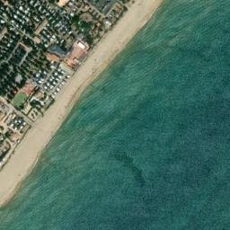 Vue satellite de Nouvelle Floride à Marseillan