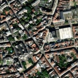 Vue satellite de Parking Halles - République (souterrain) à Billère