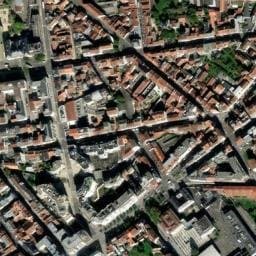 Vue satellite de Parking Bosquet (souterrain) à Bizanos