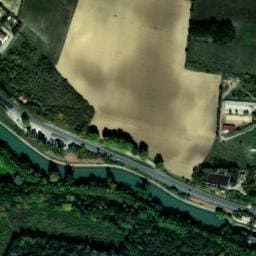 Vue satellite de Aire de repos à Mireval-Lauragais à Mireval-Lauragais