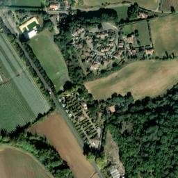 Vue satellite de Aire de camping-car à Moussoulens à Moussoulens