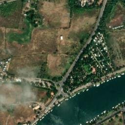 Vue satellite de Les Peupliers à Marseillan