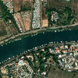 Vue satellite de Neptune à Marseillan