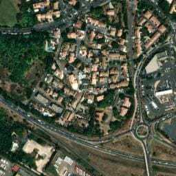 Vue satellite de AIRE DE SERVICES CAMPING-CAR HYPER U - ESPACE GRAND CAP / AGDE à Agde