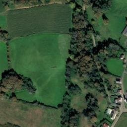 Vue satellite de Camping paysan Erbin à Angous