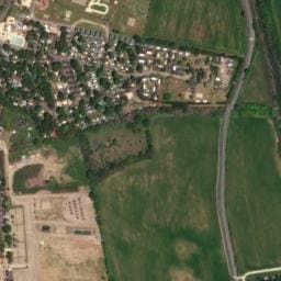 Vue satellite de Capfun Ondines à Cers