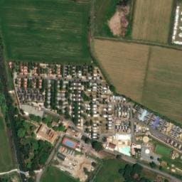 Vue satellite de Domaine Sainte-Cécile à Cers
