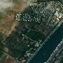 Vue satellite de L'Escale à Marseillan