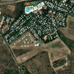 Vue satellite de Les Champs Blancs à Marseillan