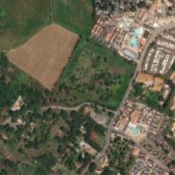 Vue satellite de CAMPING CLUB CALIFORNIE PLAGE à Vias