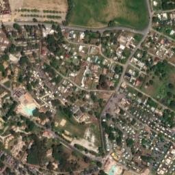 Vue satellite de L'Occitan à Cers