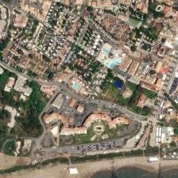 Vue satellite de Napoléon à Cers