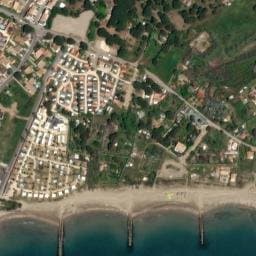 Vue satellite de Pleine Mer à Cers