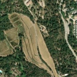Vue satellite de Domaine de Miremer à Grimaud