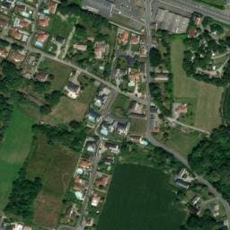 Vue satellite de Camping Les Sapins à Lée