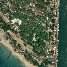 Vue satellite de La Tamarissière à Cers