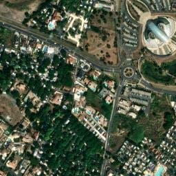 Vue satellite de Pédro à Marseillan