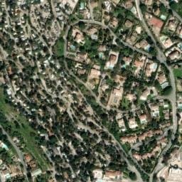 Vue satellite de Domaine des Naiades à Sainte-Maxime