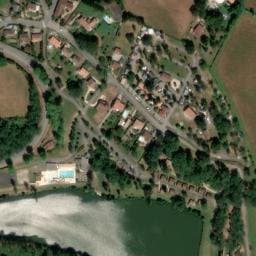 Vue satellite de Camping municipal à Saint-Pé-Delbosc