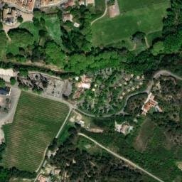 Vue satellite de Le moulin de Sainte-Anne à Malves-en-Minervois