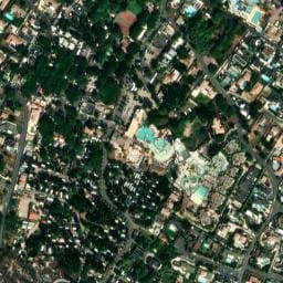 Vue satellite de LES SABLES DORÉS à Agde