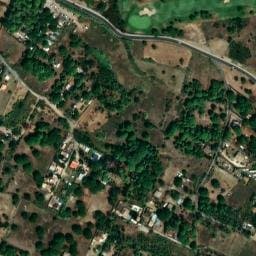 Vue satellite de Les Pins à Marseillan