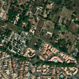 Vue satellite de Le Rochelongue à Marseillan