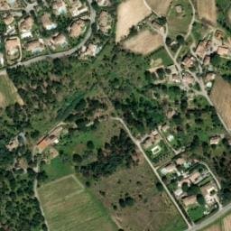 Vue satellite de Gitês Ruru à Sainte-Maxime