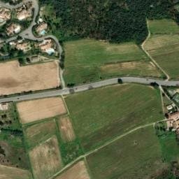 Vue satellite de Camping à la ferme (2) à Sainte-Maxime