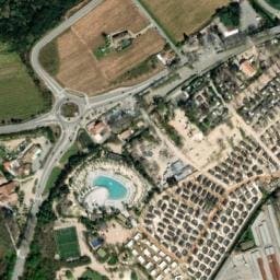 Vue satellite de Prairies de la Mer à Sainte-Maxime
