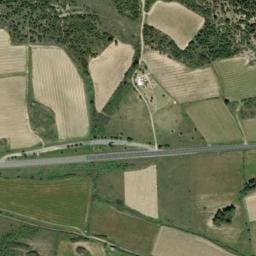 Vue satellite de Aire de repos à Oupia à Oupia