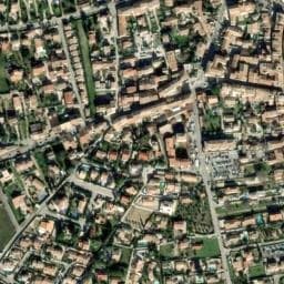 Vue satellite de Aire de Camping-car la Ribassée à Cuges-les-Pins