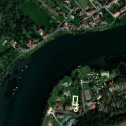 Vue satellite de Camping du Plan d'Eau à Salles-sur-Garonne