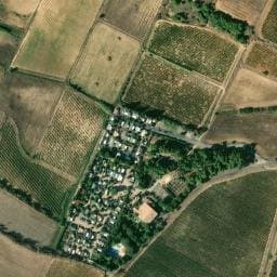 Vue satellite de La Donadive à Capestang