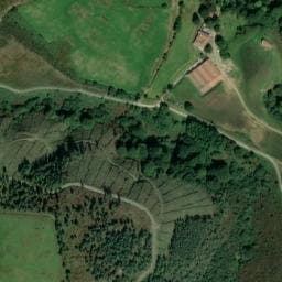 Vue satellite de Gîte de'Estebenborda à Ainhoa