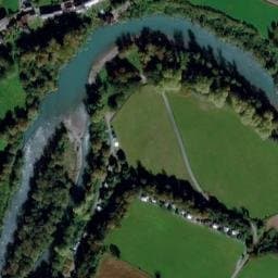 Vue satellite de Camping à Geüs-d'Oloron à Geüs-d'Oloron