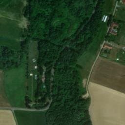 Vue satellite de L'Oasis des Pyrénées à Vieuzos