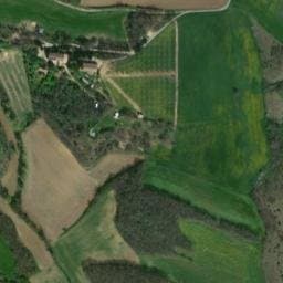 Vue satellite de La Piboulette à Saint-Amans