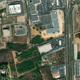 Vue satellite de Aire de camping-car à Vendres (2) à Vendres