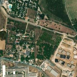 Vue satellite de Le Paradis à Vendres
