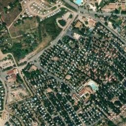 Vue satellite de Aloha à Cers