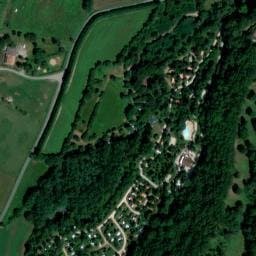 Vue satellite de CAMPING L'EGLANTIERE à Aries-Espénan