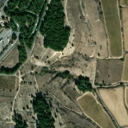 Vue satellite de Aire de Lespignan (2) à Vendres
