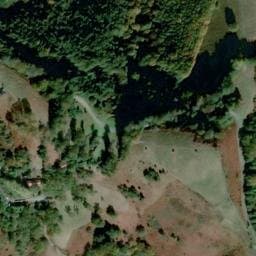 Vue satellite de Cabane d'Usategieta à Sare