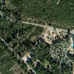 Vue satellite de Capfun Arbois du Castellet à Le Castellet